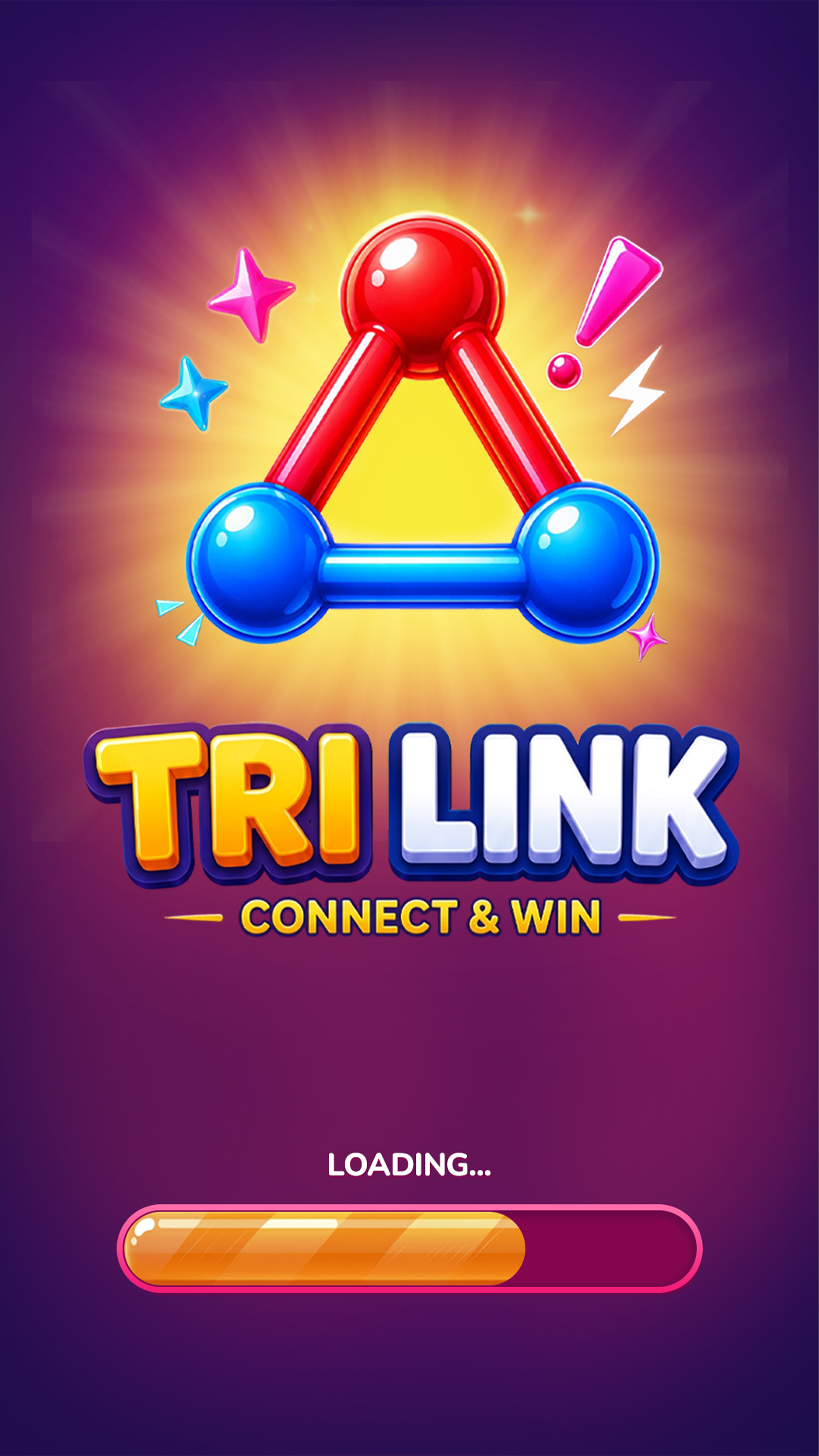 TriLink home screen on a phone